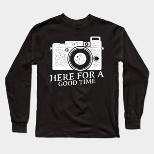 Good time with Camera Long Sleeve T-Shirt